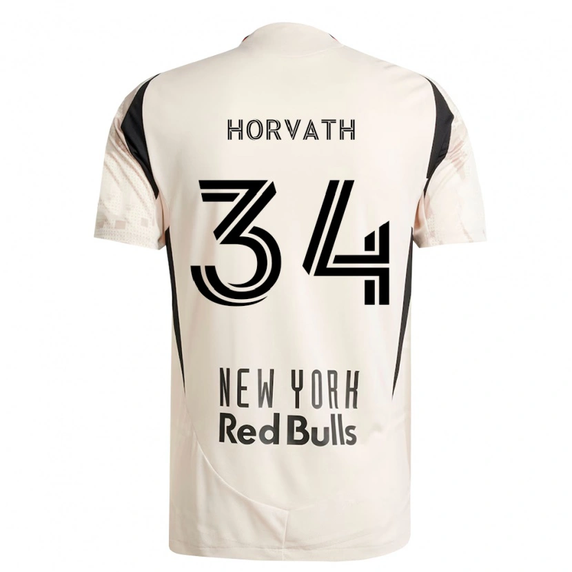 Danxen Herren Ethan Horvath #34 Off-Weiß Rot Schwarz Auswärtstrikot Trikot 2026/27 T-Shirt Österreich