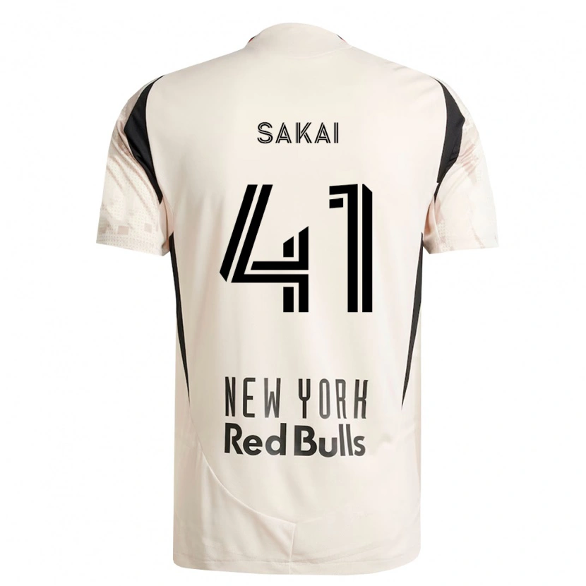 Danxen Herren Shunya Sakai #41 Off-Weiß Rot Schwarz Auswärtstrikot Trikot 2026/27 T-Shirt Österreich