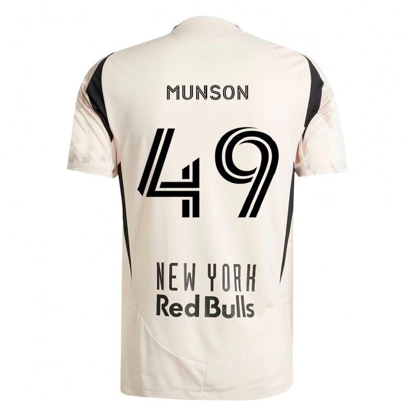 Danxen Herren Josh Munson #49 Off-Weiß Rot Schwarz Auswärtstrikot Trikot 2026/27 T-Shirt Österreich