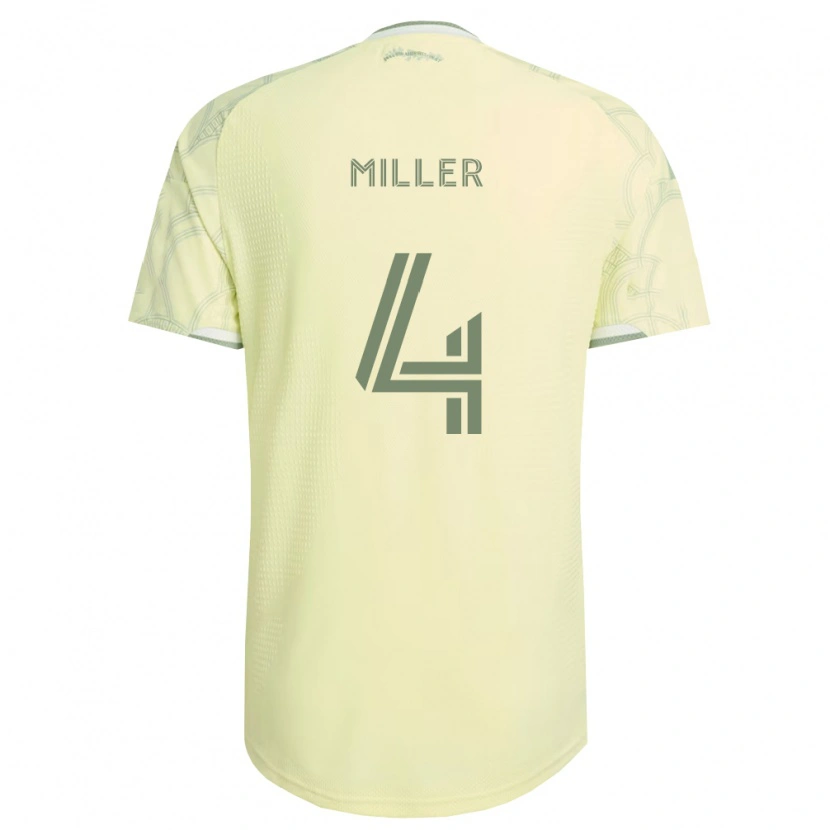 Danxen Herren Kamal Miller #4 Beige Weiß Auswärtstrikot Trikot 2026/27 T-Shirt Österreich
