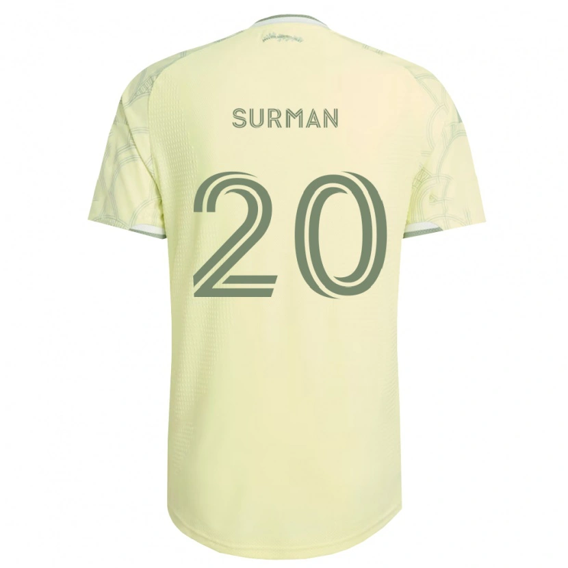Danxen Herren Finn Surman #20 Beige Weiß Auswärtstrikot Trikot 2026/27 T-Shirt Österreich