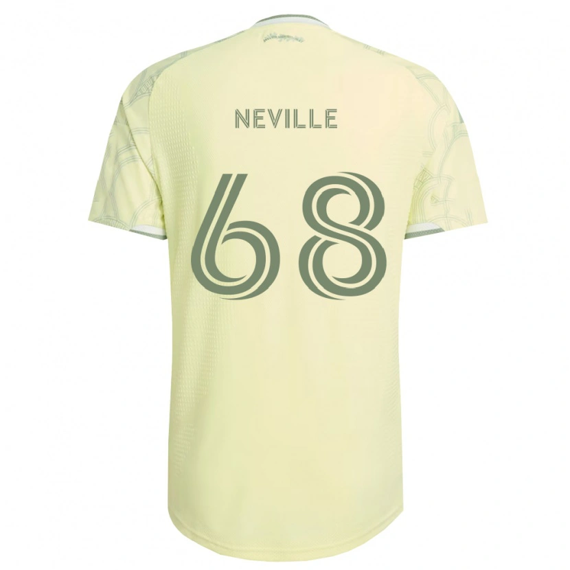Danxen Herren Harvey Neville #68 Beige Weiß Auswärtstrikot Trikot 2026/27 T-Shirt Österreich