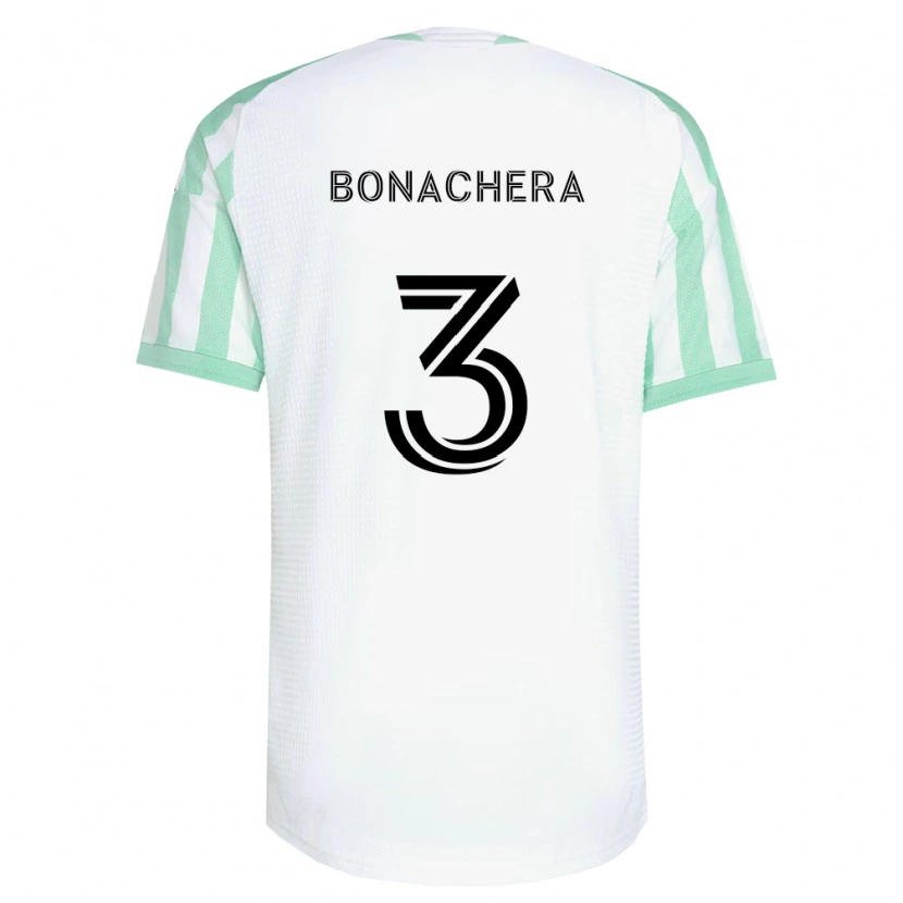 Danxen Herren Rubén Bonachera #3 Hellgrün Schwarz Weiß Auswärtstrikot Trikot 2026/27 T-Shirt Österreich