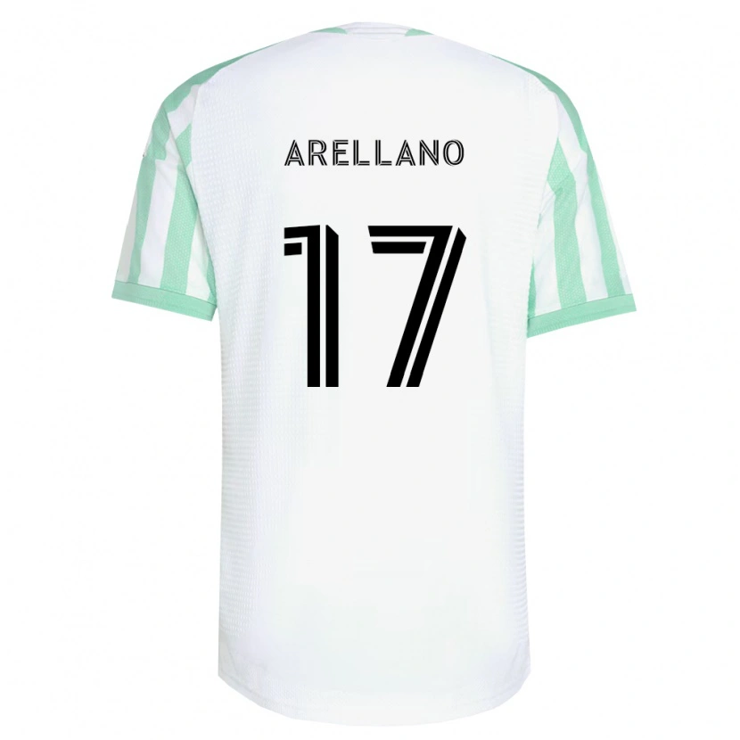 Danxen Herren Bryan Arellano #17 Hellgrün Schwarz Weiß Auswärtstrikot Trikot 2026/27 T-Shirt Österreich