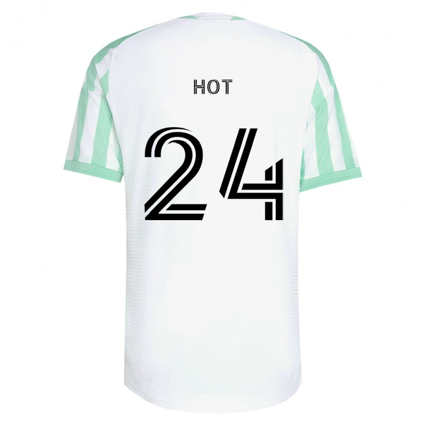 Danxen Herren Kenan Hot #24 Hellgrün Schwarz Weiß Auswärtstrikot Trikot 2026/27 T-Shirt Österreich
