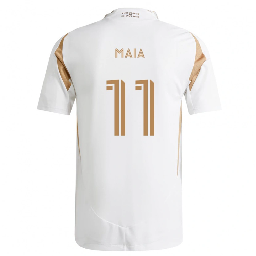 Danxen Herren Matheus Maia #11 Weiß Braun Auswärtstrikot Trikot 2026/27 T-Shirt Österreich