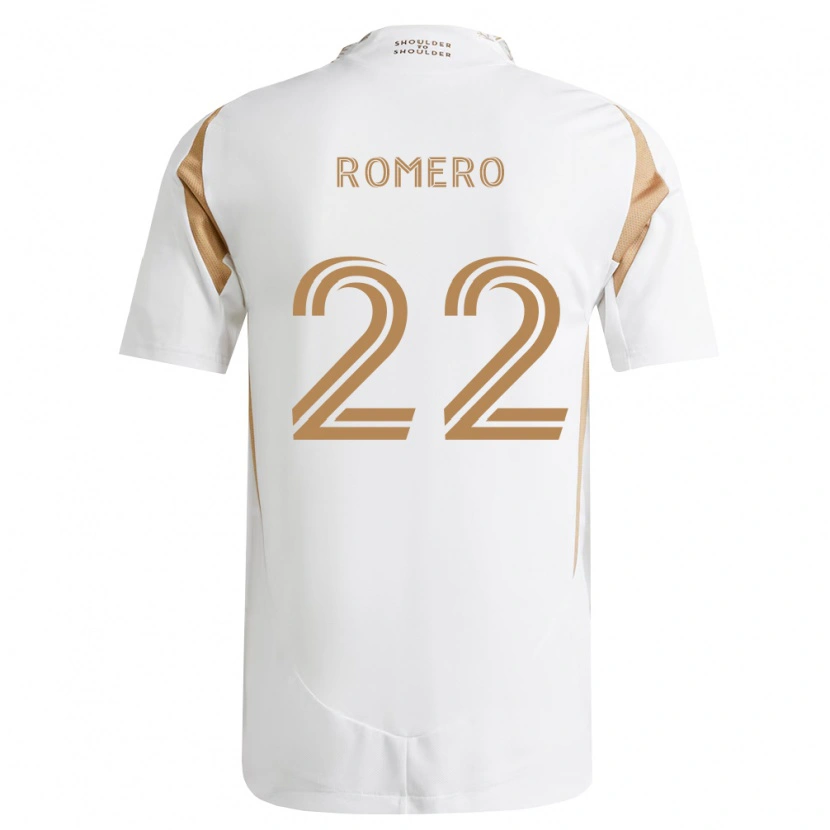 Danxen Herren Abraham Romero #22 Weiß Braun Auswärtstrikot Trikot 2026/27 T-Shirt Österreich