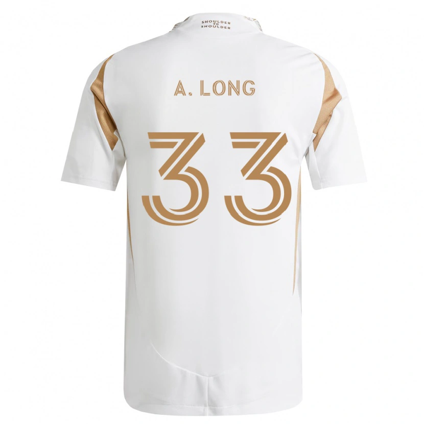 Danxen Herren Aaron Long #33 Weiß Braun Auswärtstrikot Trikot 2026/27 T-Shirt Österreich