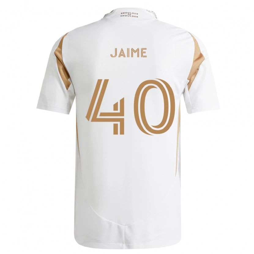 Danxen Herren Christopher Jaime #40 Weiß Braun Auswärtstrikot Trikot 2026/27 T-Shirt Österreich