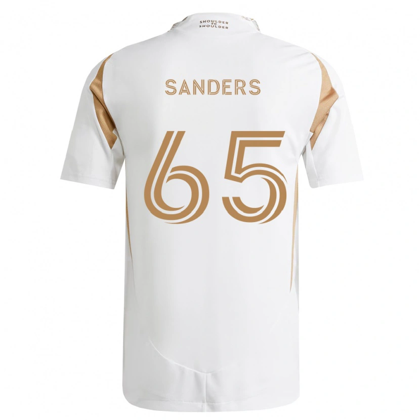Danxen Herren Adrian Sanders #65 Weiß Braun Auswärtstrikot Trikot 2026/27 T-Shirt Österreich