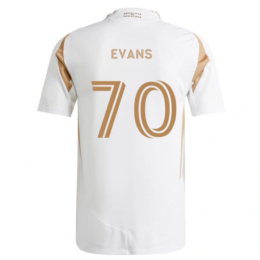 Danxen Herren Matthew Evans #70 Weiß Braun Auswärtstrikot Trikot 2026/27 T-Shirt Österreich