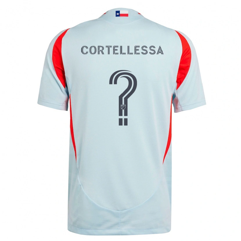 Danxen Herren Michael Cortellessa #0 Dunkelgrau Weiß Rot Auswärtstrikot Trikot 2026/27 T-Shirt Österreich