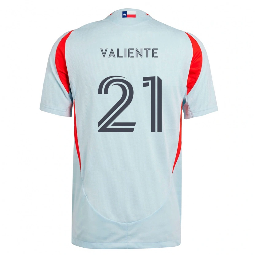 Danxen Herren Joaquín Valiente #21 Dunkelgrau Weiß Rot Auswärtstrikot Trikot 2026/27 T-Shirt Österreich