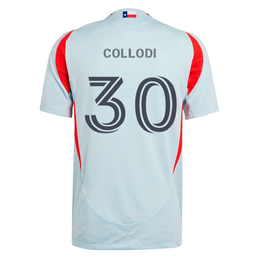 Danxen Herren Michael Collodi #30 Dunkelgrau Weiß Rot Auswärtstrikot Trikot 2026/27 T-Shirt Österreich