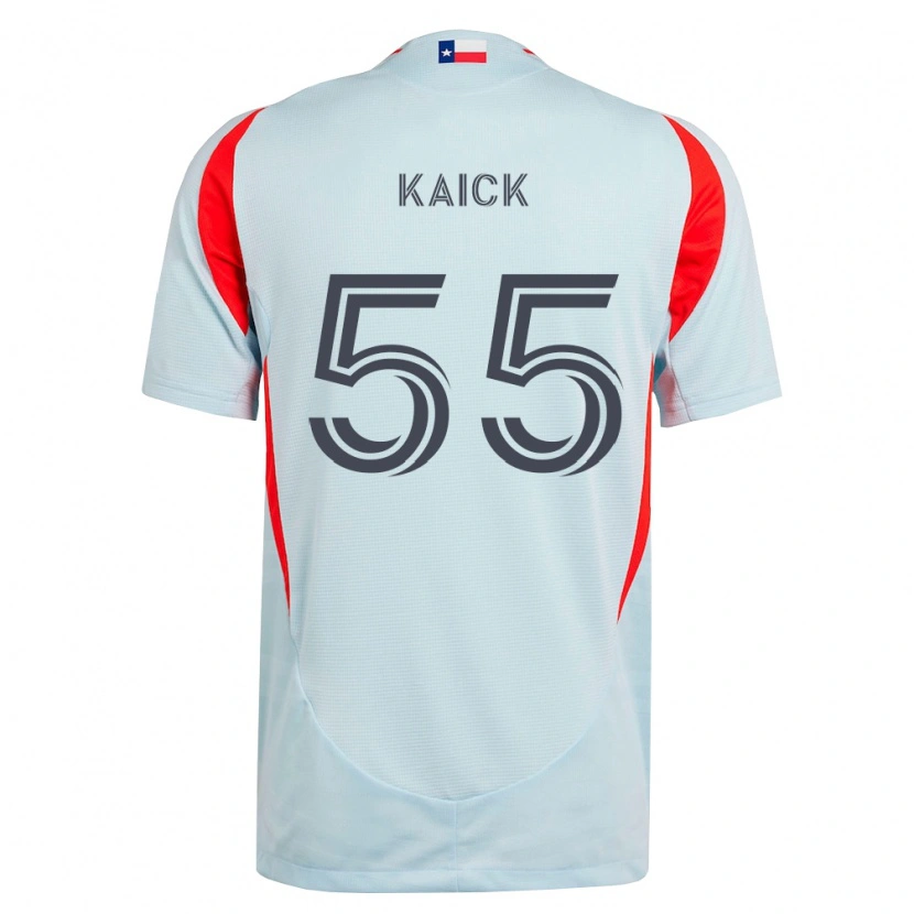 Danxen Herren Kaick Da Silva Ferreira #55 Dunkelgrau Weiß Rot Auswärtstrikot Trikot 2026/27 T-Shirt Österreich