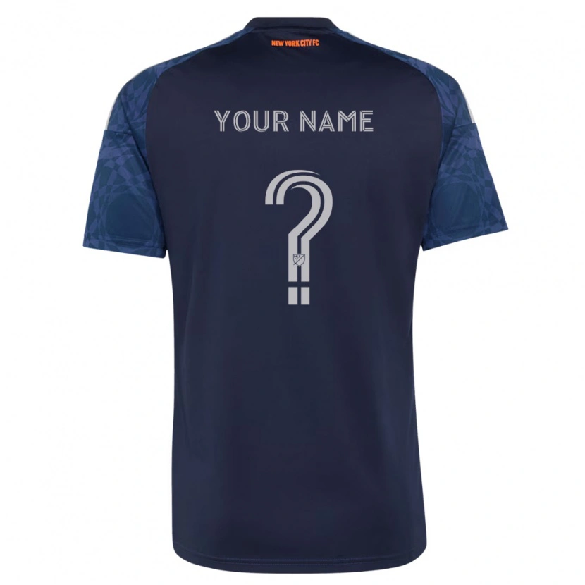 Danxen Herren Ihren Namen #0 Tiefblau Weiß Auswärtstrikot Trikot 2026/27 T-Shirt Österreich