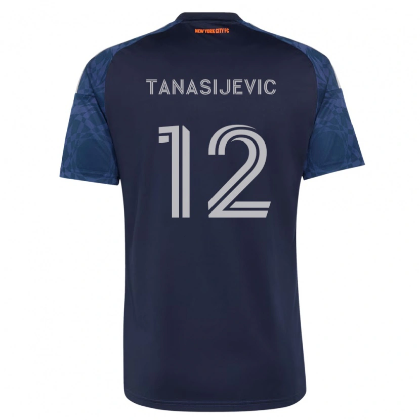 Danxen Herren Strahinja Tanasijevic #12 Tiefblau Weiß Auswärtstrikot Trikot 2026/27 T-Shirt Österreich