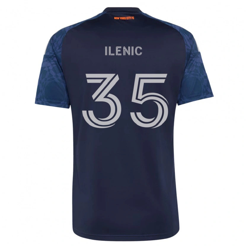 Danxen Herren Mitja Ilenic #35 Tiefblau Weiß Auswärtstrikot Trikot 2026/27 T-Shirt Österreich