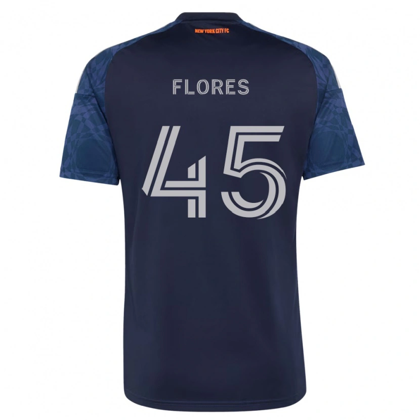 Danxen Herren Brian Flores #45 Tiefblau Weiß Auswärtstrikot Trikot 2026/27 T-Shirt Österreich
