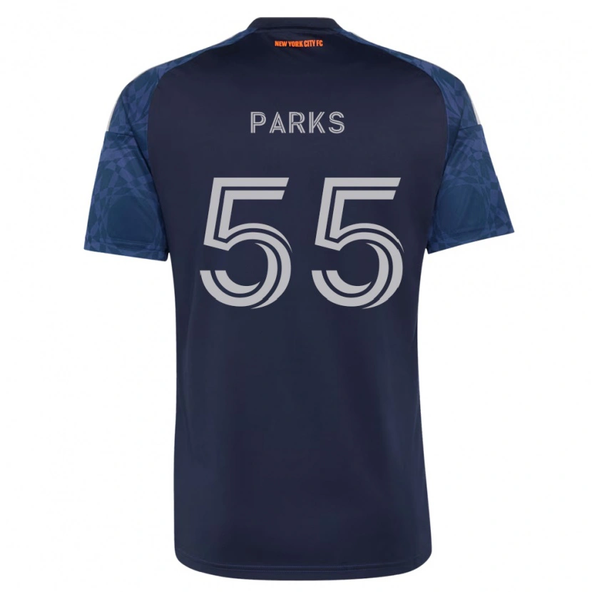 Danxen Herren Keaton Parks #55 Tiefblau Weiß Auswärtstrikot Trikot 2026/27 T-Shirt Österreich