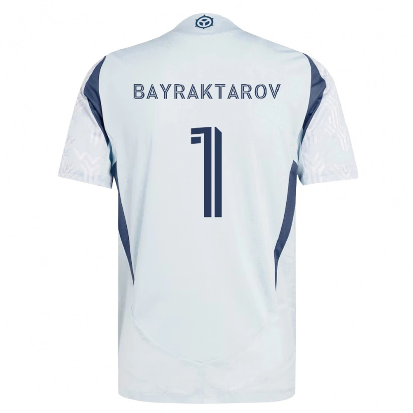 Danxen Herren Alex Bayraktarov #1 Blau Grau Weiß Auswärtstrikot Trikot 2026/27 T-Shirt Österreich