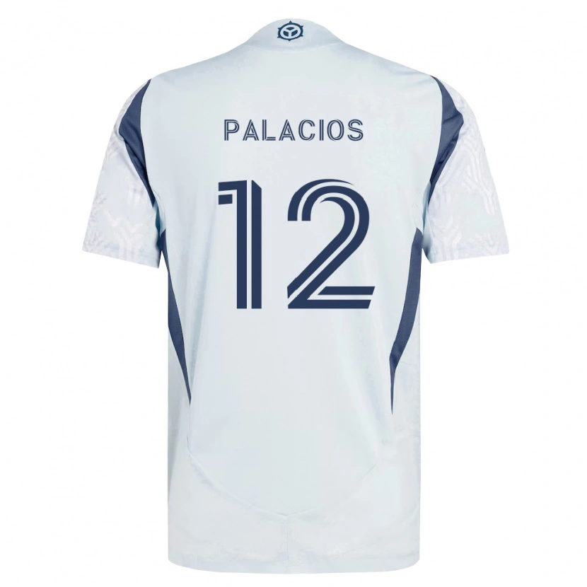 Danxen Herren Denzel Palacios #12 Blau Grau Weiß Auswärtstrikot Trikot 2026/27 T-Shirt Österreich