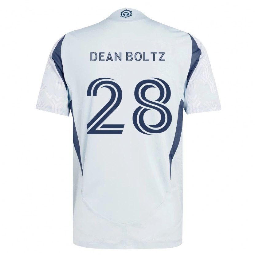Danxen Herren Dean Boltz #28 Blau Grau Weiß Auswärtstrikot Trikot 2026/27 T-Shirt Österreich