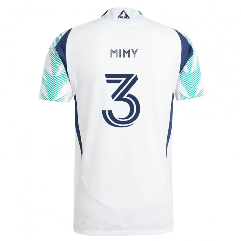 Danxen Herren Schinieder Mimy #3 Weiß Marineblau Hellgrün Auswärtstrikot Trikot 2026/27 T-Shirt Österreich