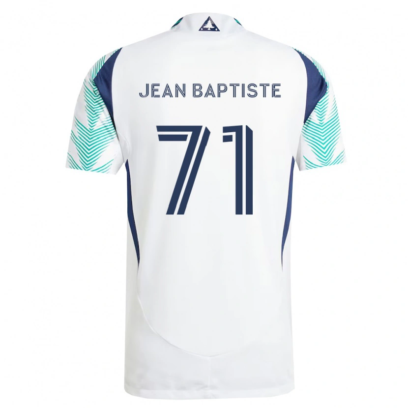 Danxen Herren Matthew Jean Baptiste #71 Weiß Marineblau Hellgrün Auswärtstrikot Trikot 2026/27 T-Shirt Österreich