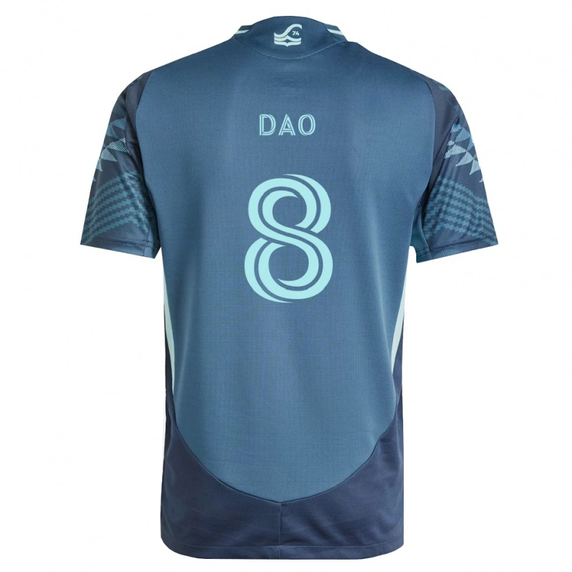 Danxen Herren Kaylee Dao #8 Marineblau Grün Auswärtstrikot Trikot 2026/27 T-Shirt Österreich