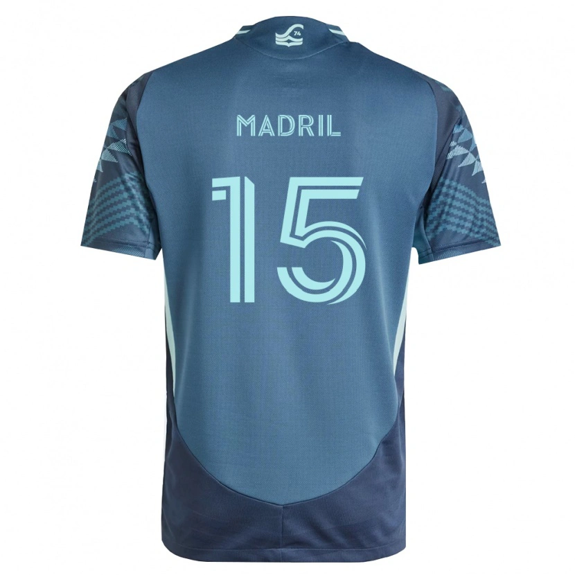 Danxen Herren Emily Madril #15 Marineblau Grün Auswärtstrikot Trikot 2026/27 T-Shirt Österreich