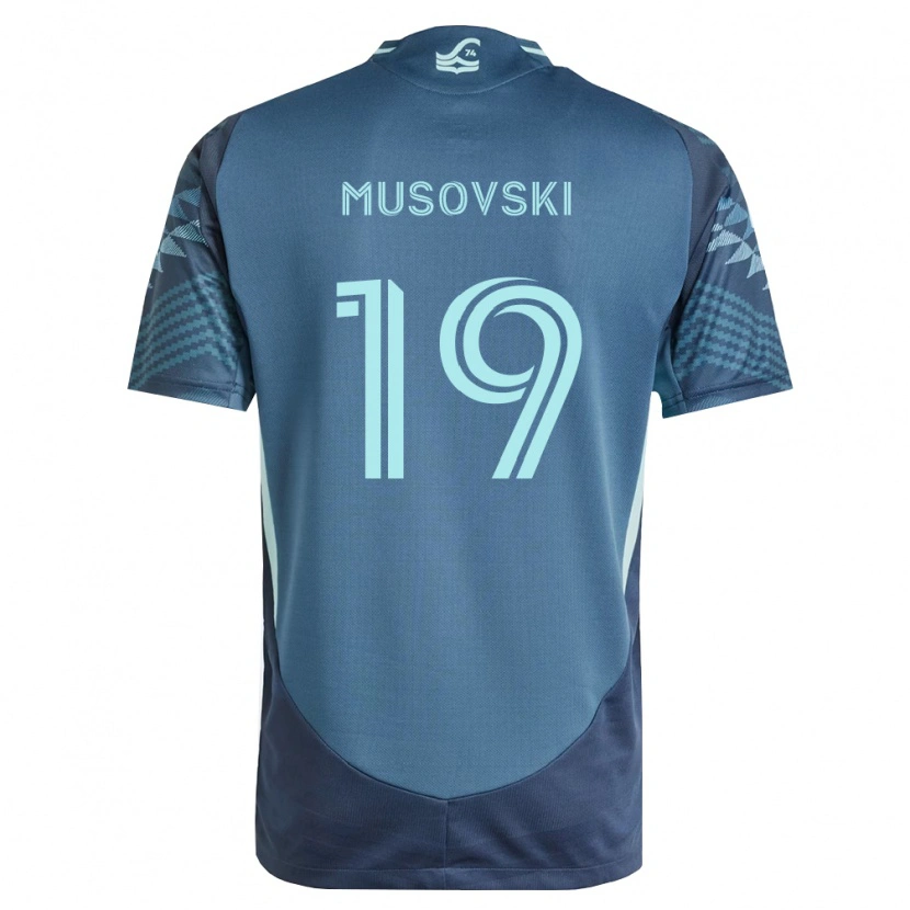 Danxen Herren Danny Musovski #19 Marineblau Grün Auswärtstrikot Trikot 2026/27 T-Shirt Österreich
