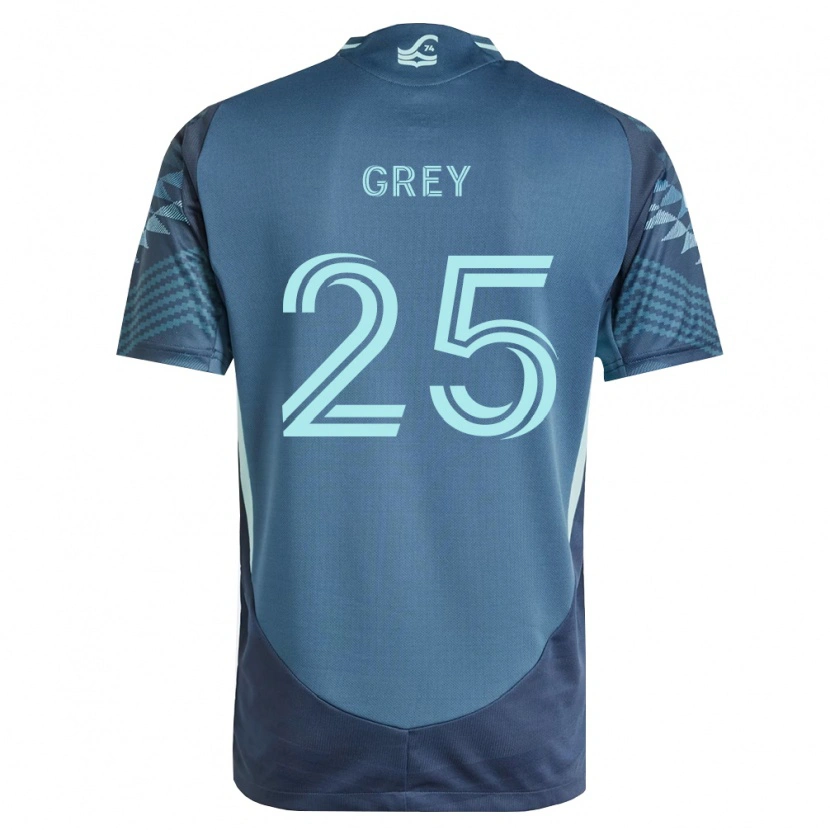 Danxen Herren Mireya Grey #25 Marineblau Grün Auswärtstrikot Trikot 2026/27 T-Shirt Österreich