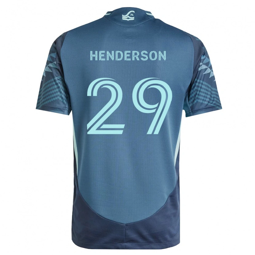Danxen Herren Anna Henderson #29 Marineblau Grün Auswärtstrikot Trikot 2026/27 T-Shirt Österreich