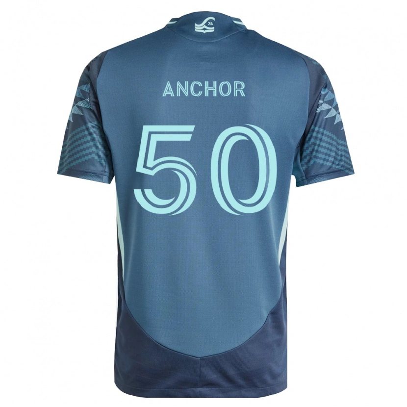 Danxen Herren Max Anchor #50 Marineblau Grün Auswärtstrikot Trikot 2026/27 T-Shirt Österreich
