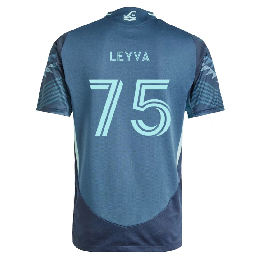 Danxen Herren Danny Leyva #75 Marineblau Grün Auswärtstrikot Trikot 2026/27 T-Shirt Österreich