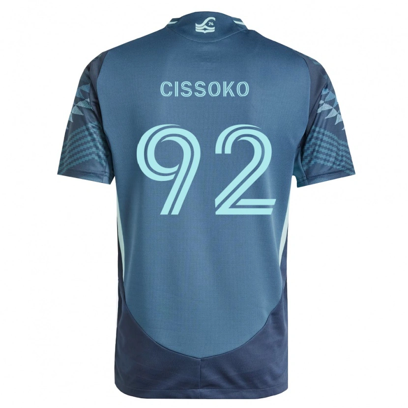 Danxen Herren Abdoulaye Cissoko #92 Marineblau Grün Auswärtstrikot Trikot 2026/27 T-Shirt Österreich