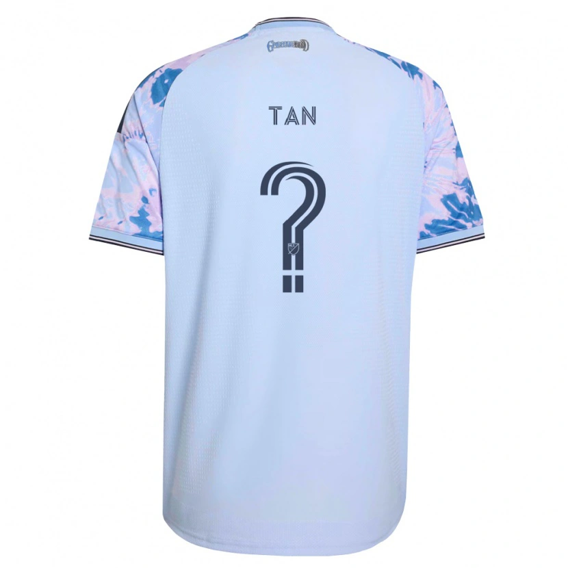 Danxen Herren Oliver Tan #0 Königsblau Weiß Schwarz Auswärtstrikot Trikot 2026/27 T-Shirt Österreich