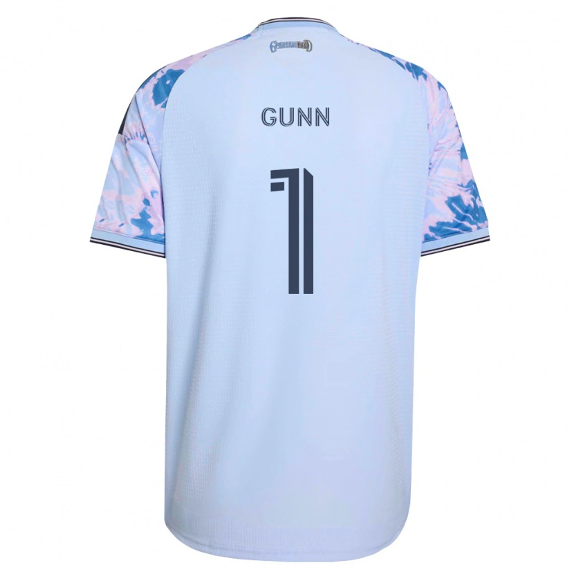 Danxen Herren Angus Gunn #1 Königsblau Weiß Schwarz Auswärtstrikot Trikot 2026/27 T-Shirt Österreich