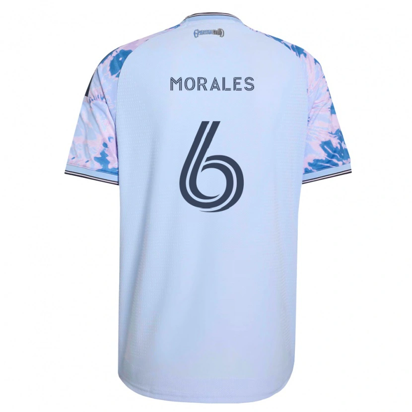 Danxen Herren Alfredo Morales #6 Königsblau Weiß Schwarz Auswärtstrikot Trikot 2026/27 T-Shirt Österreich