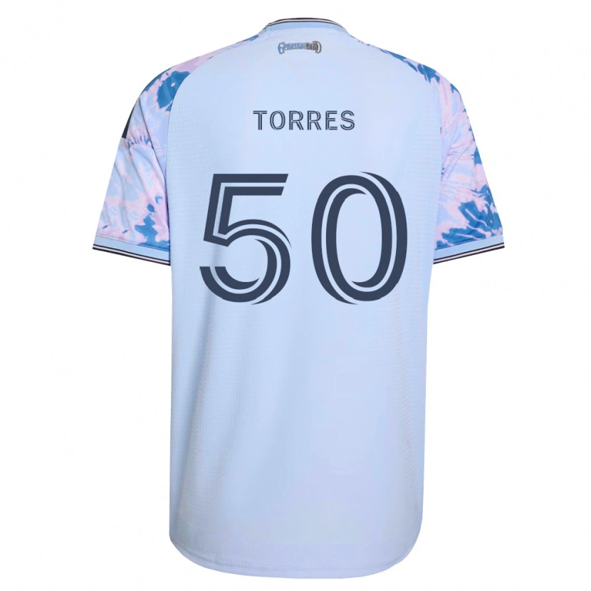 Danxen Herren Jorge Torres #50 Königsblau Weiß Schwarz Auswärtstrikot Trikot 2026/27 T-Shirt Österreich