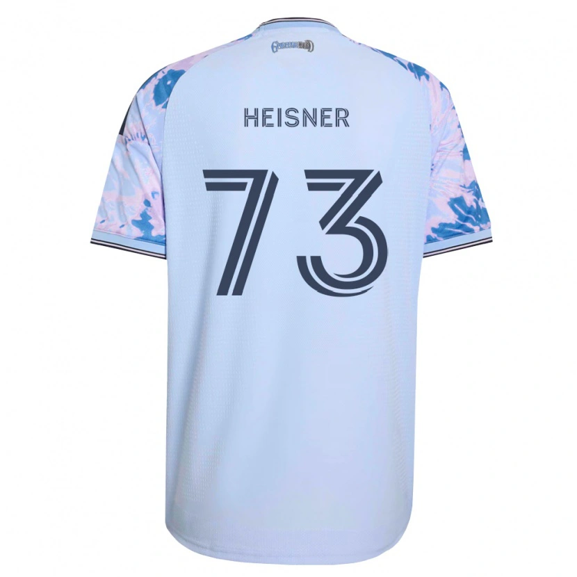 Danxen Herren Jacob Heisner #73 Königsblau Weiß Schwarz Auswärtstrikot Trikot 2026/27 T-Shirt Österreich