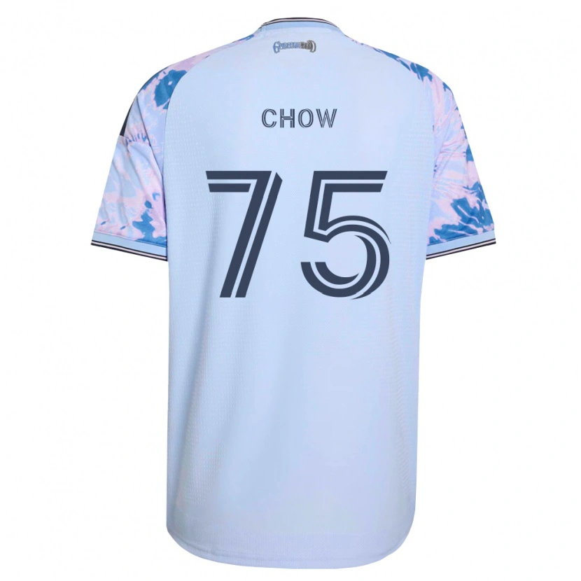 Danxen Herren Alex Chow #75 Königsblau Weiß Schwarz Auswärtstrikot Trikot 2026/27 T-Shirt Österreich