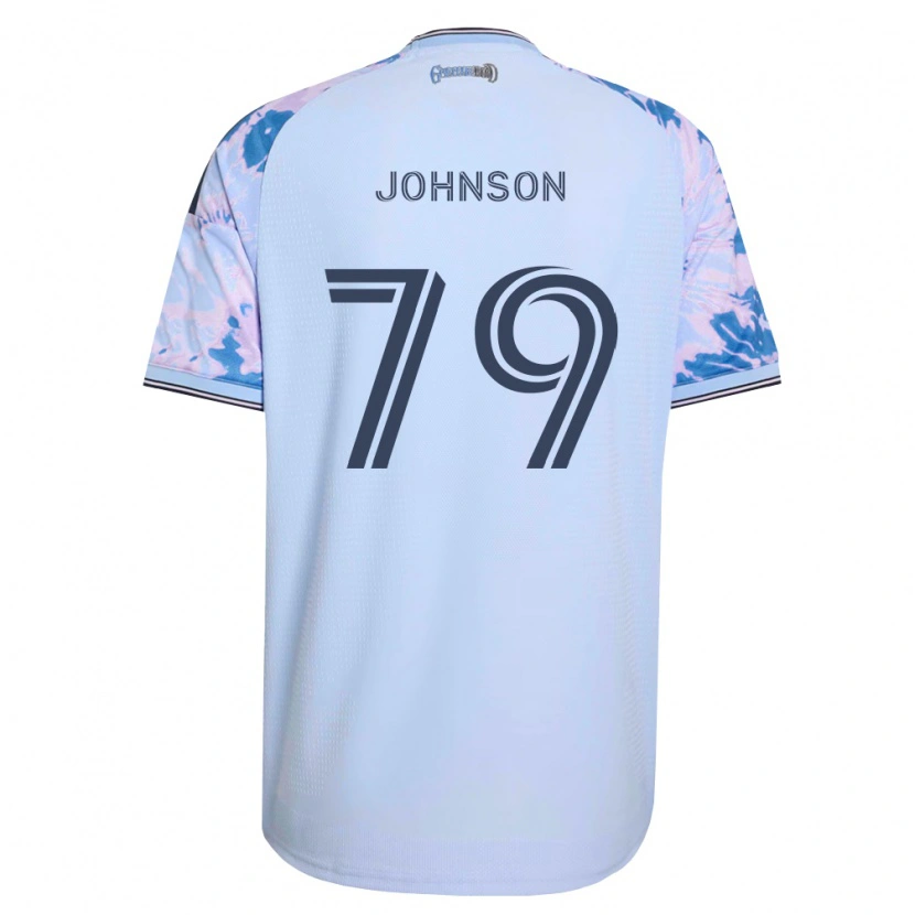 Danxen Herren Darius Johnson #79 Königsblau Weiß Schwarz Auswärtstrikot Trikot 2026/27 T-Shirt Österreich