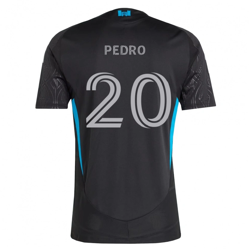 Danxen Herren João Pedro #20 Schwarz Weiß Himmelblau Auswärtstrikot Trikot 2026/27 T-Shirt Österreich