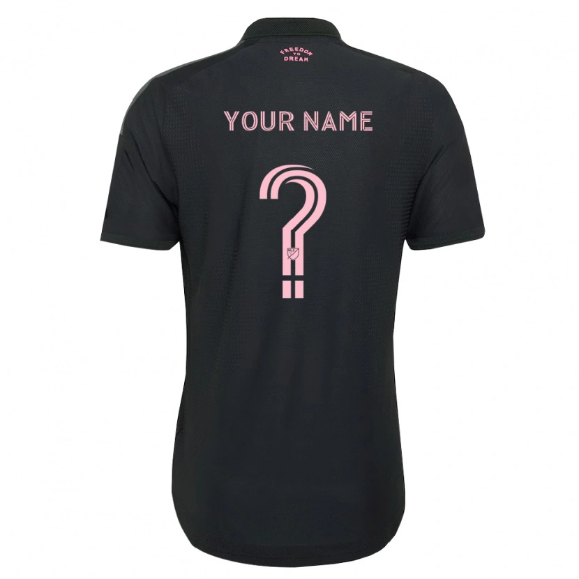 Danxen Herren Ihren Namen #0 Pink Schwarz Weiß Auswärtstrikot Trikot 2026/27 T-Shirt Österreich