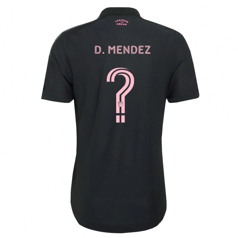 Danxen Herren Dylan Mendez #0 Pink Schwarz Weiß Auswärtstrikot Trikot 2026/27 T-Shirt Österreich