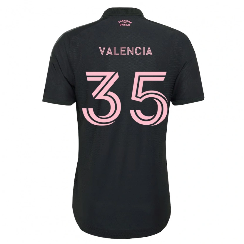 Danxen Herren Felipe Valencia #35 Pink Schwarz Weiß Auswärtstrikot Trikot 2026/27 T-Shirt Österreich