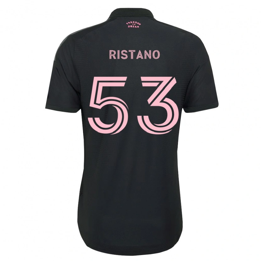 Danxen Herren Alejo Ristano #53 Pink Schwarz Weiß Auswärtstrikot Trikot 2026/27 T-Shirt Österreich