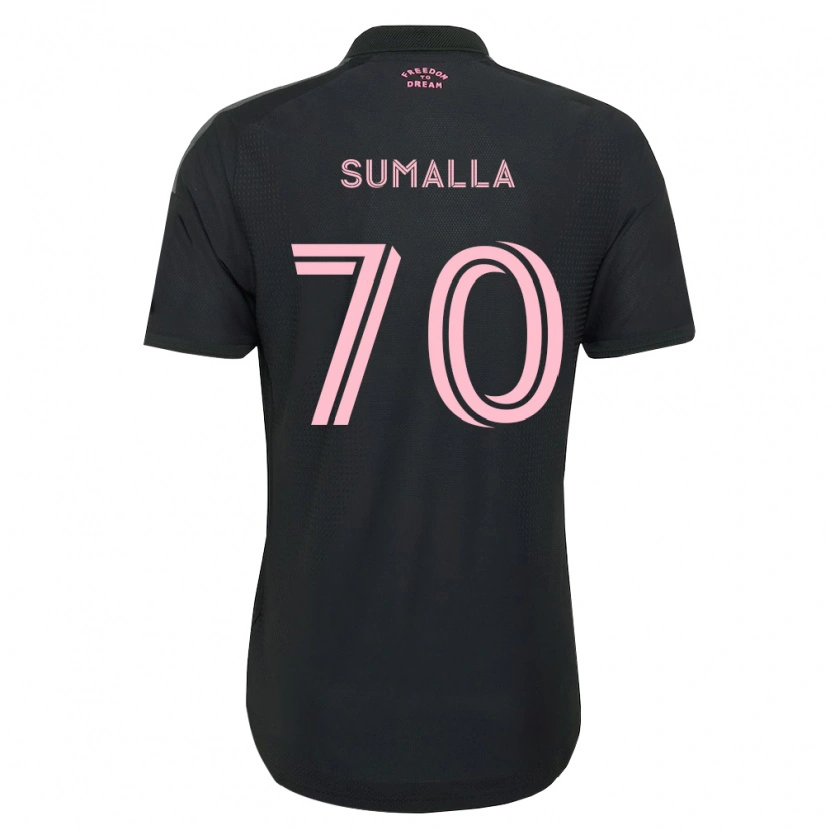Danxen Herren Daniel Sumalla #70 Pink Schwarz Weiß Auswärtstrikot Trikot 2026/27 T-Shirt Österreich